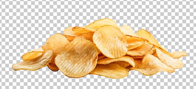 PSD bunch of potato chips