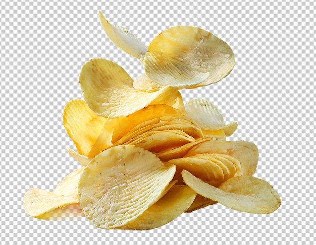 Bunch of potato chips