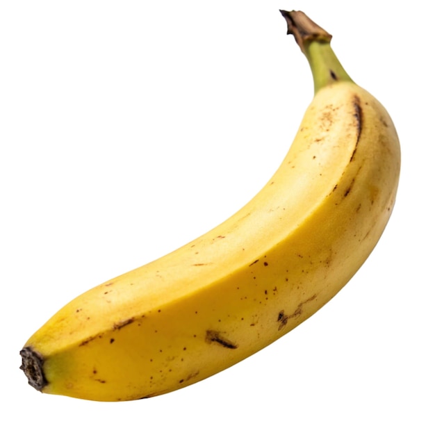 bundel gele bananen op een doorzichtige achtergrond