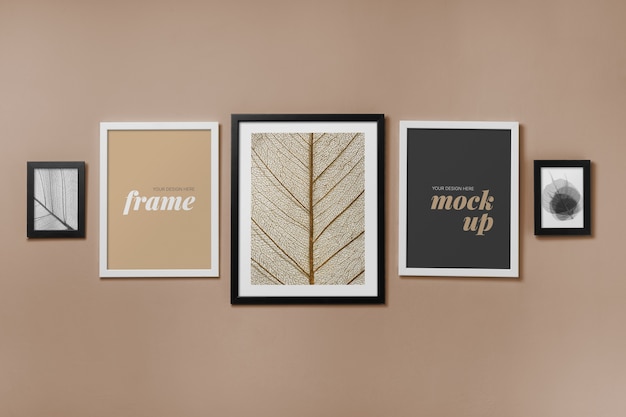 PSD bundle frame  mockup design