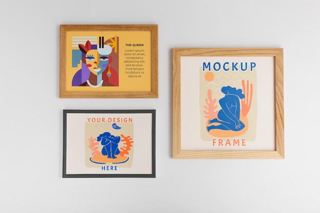 bundle frame mockup design