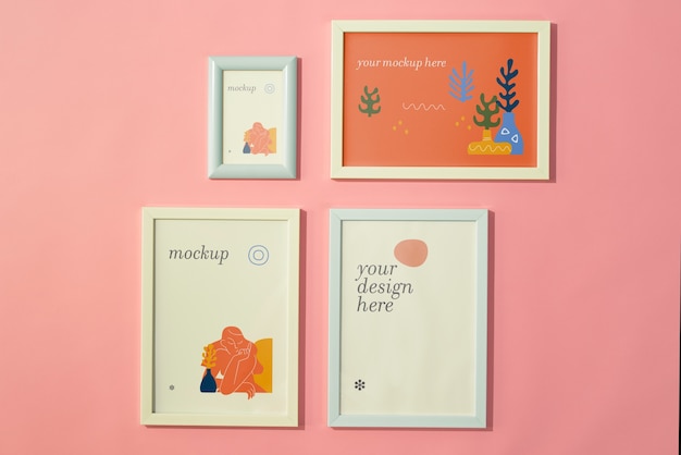 PSD bundle frames mock-up collection