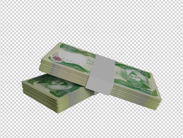 PSD bundles of iraqi money - 10,000 dinar