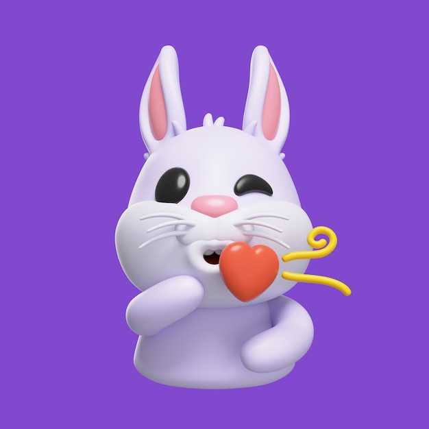 PSD bunny emoji icon rendering