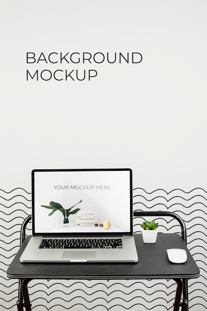 PSD bureau concept met mock-up