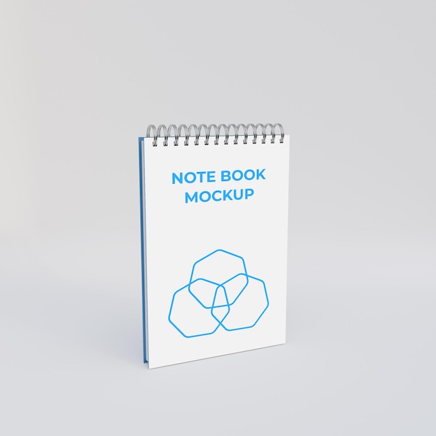 Bureauconcept ringed notebook mockup