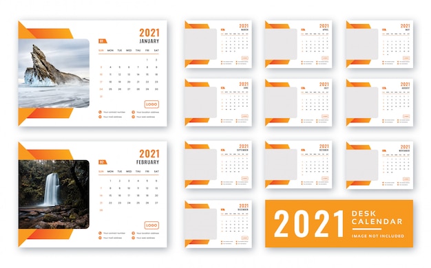 PSD bureaukalender 2021