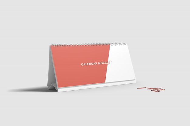 Bureaukalender mockup