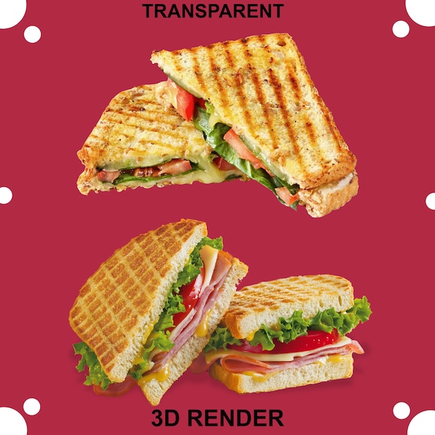 Burger doorzichtige achtergrond
