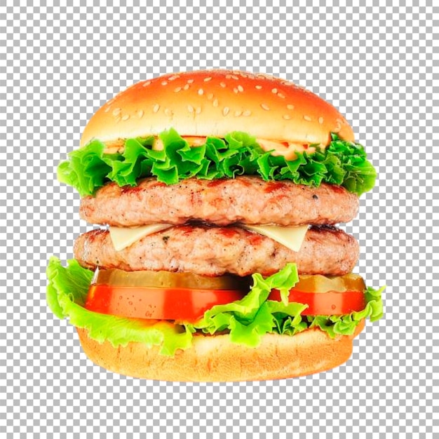 PSD burger png przezroczyste