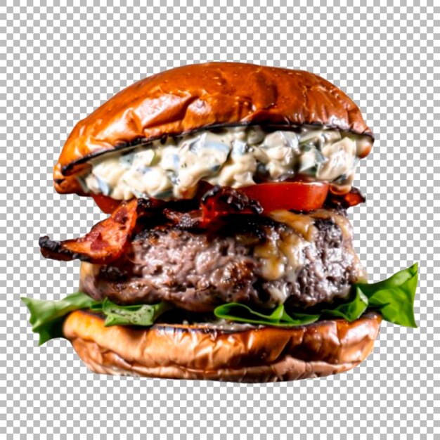 PSD burger png transparant