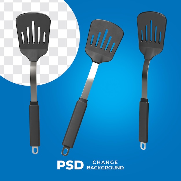 burger spatula many poses