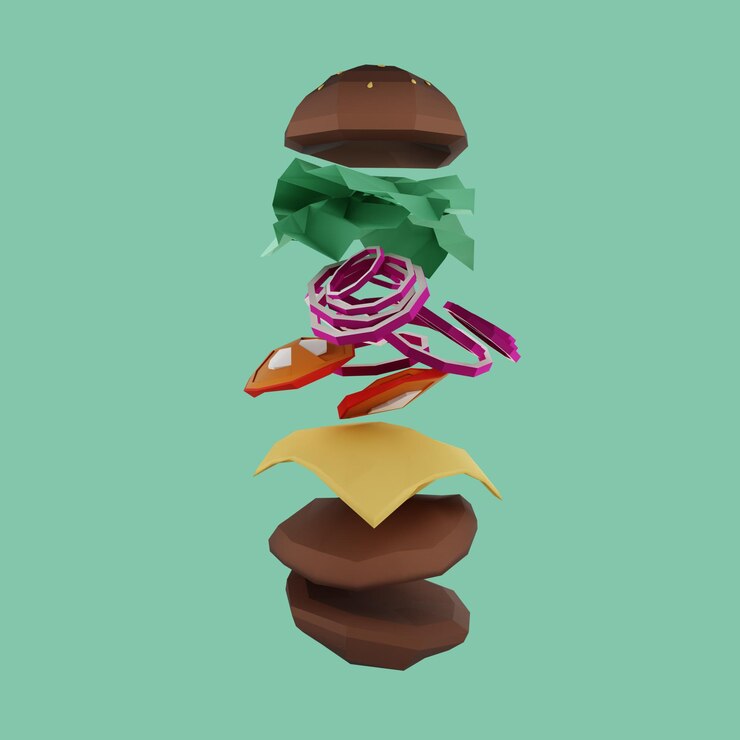 PSD burger