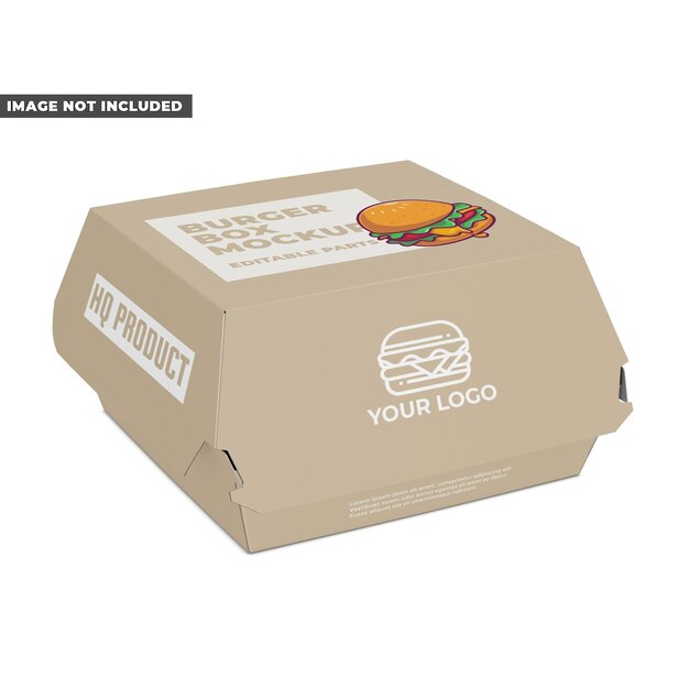 Burgerbox mockup