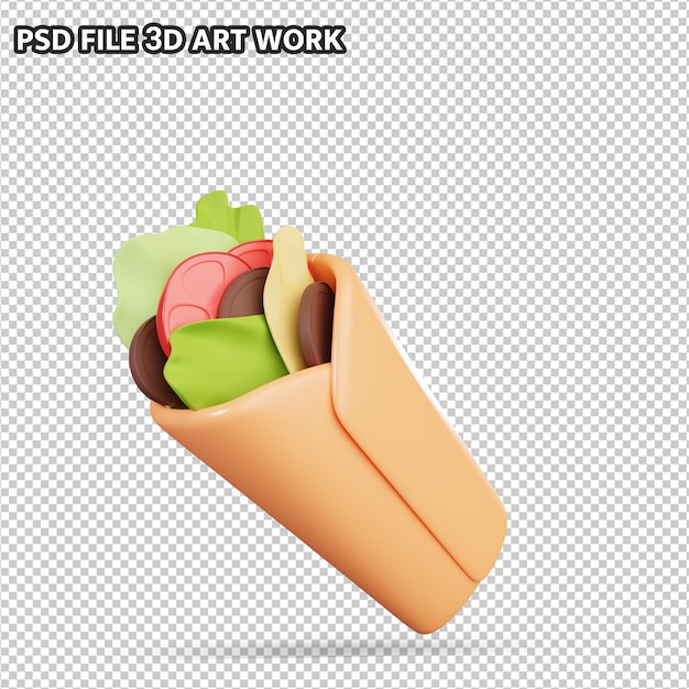 Buritto 3d