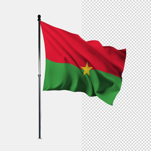 PSD burkina faso flag