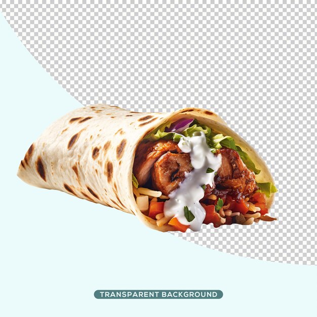 PSD burrito mexicaans eten