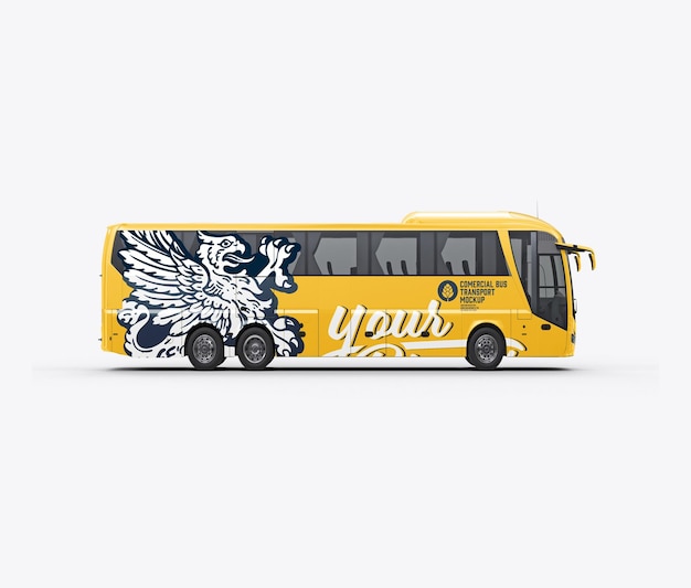 PSD mockup del bus