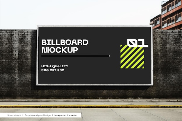 Bus stop billboard