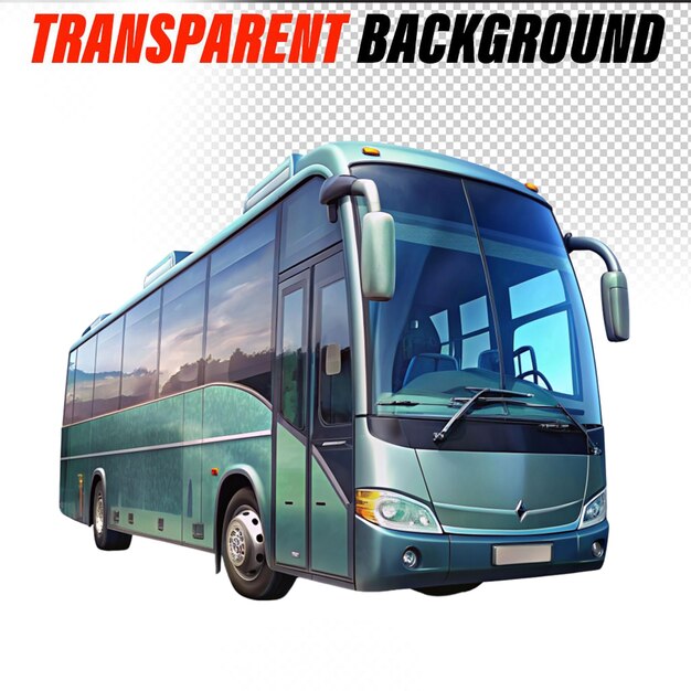 PSD a bus with the word transat on it