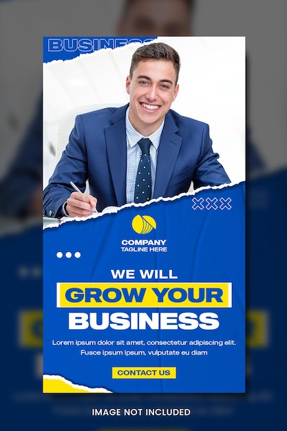 Business agency banner social tenplate