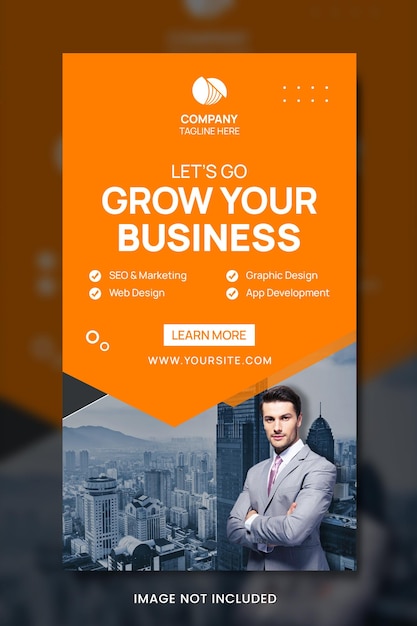 Business agency banner social tenplate