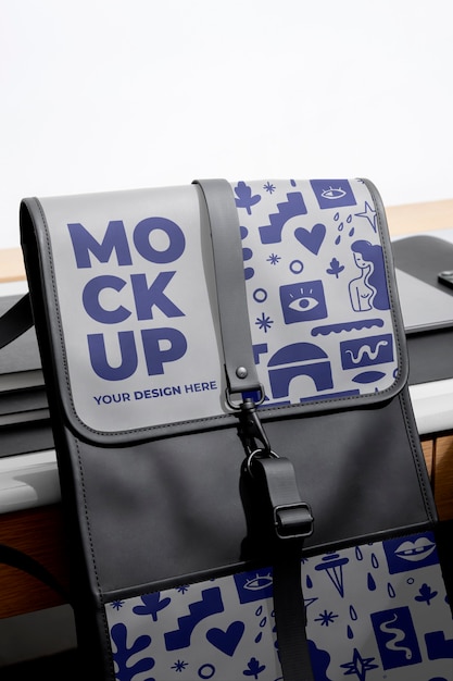 PSD business backpack mockup