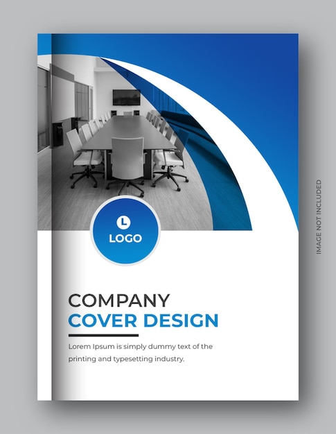 Business Book cover bedrijfsprofiel jaarverslag sjabloon