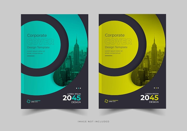 PSD Дизайн обложки брошюры обложки бизнес-книги или годовой отчет и обложка профиля компании и букле