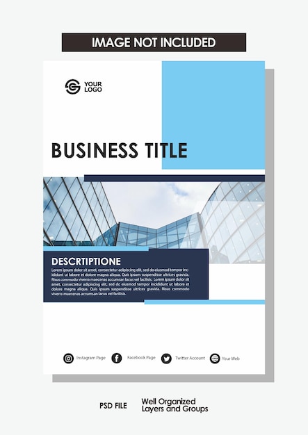 PSD business brochure design