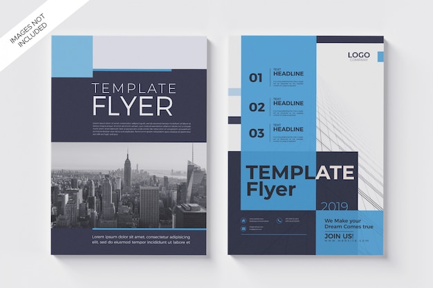 PSD business brochure flyer  a4 template