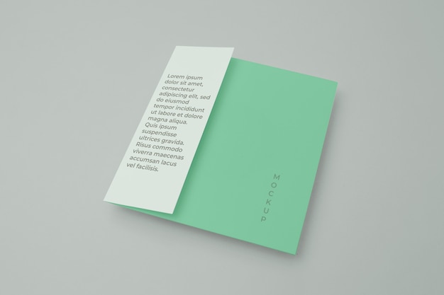 PSD business brochure mock-up design