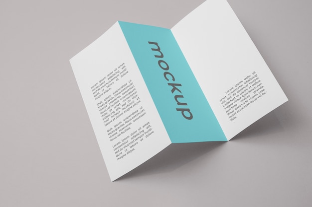 Business brochure mock-up design