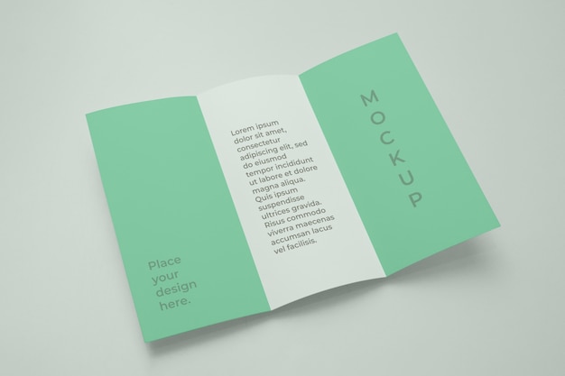 business brochure mock-up design