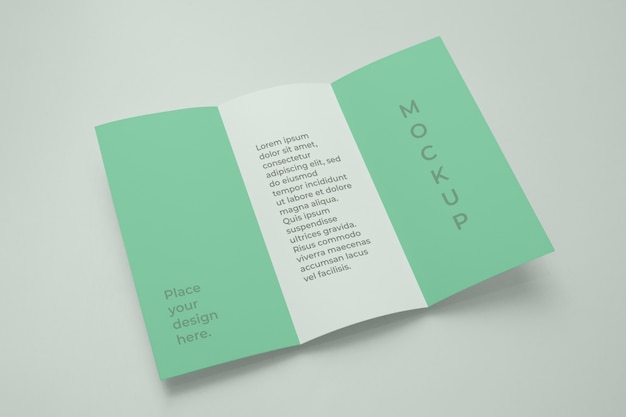 PSD business brochure mock-up design