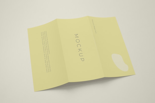 business brochure mock-up design