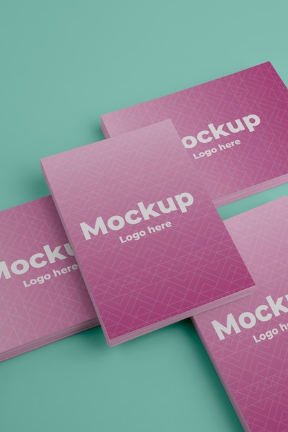 Business card design mockup