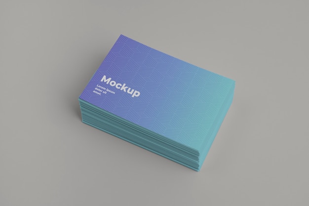 Business card design mockup