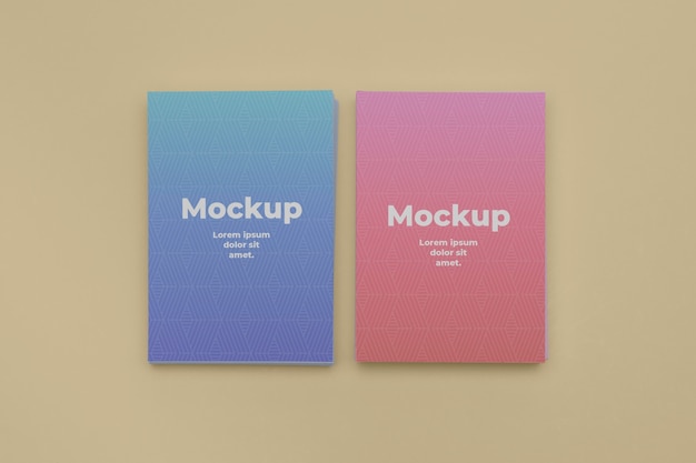 Business card design mockup