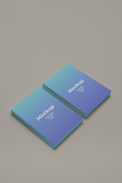 PSD business card design mockup