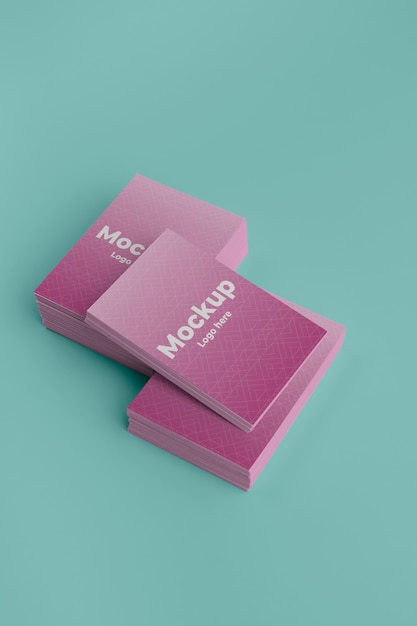 PSD business card design mockup