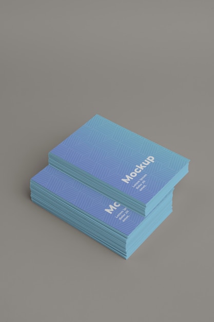 PSD business card design mockup