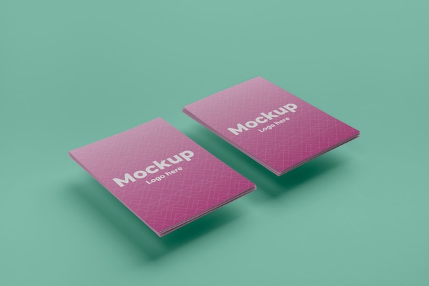 PSD business card design mockup