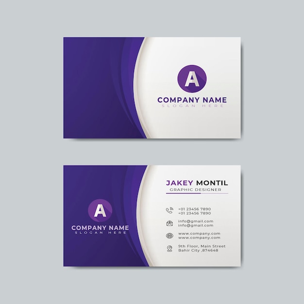 business card design templet