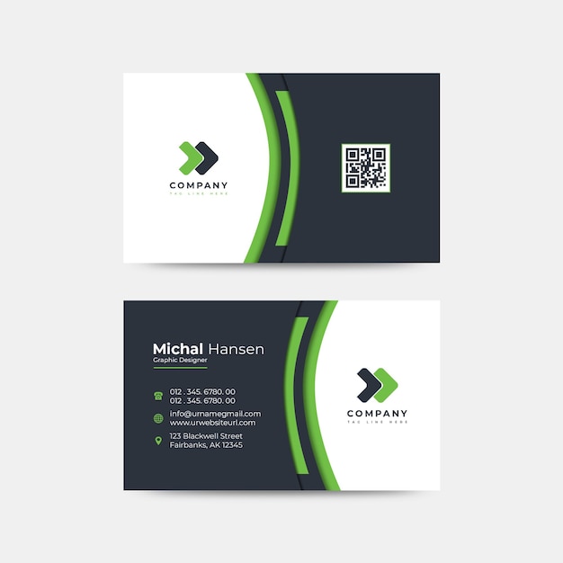 PSD business card design for your company