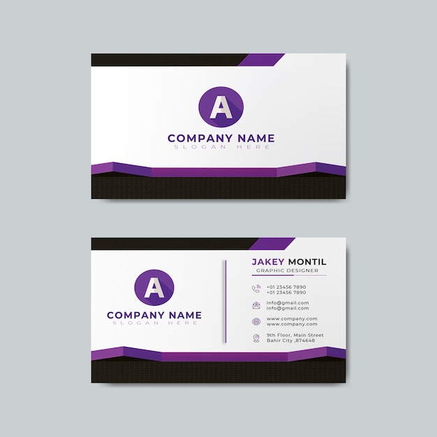 business card design