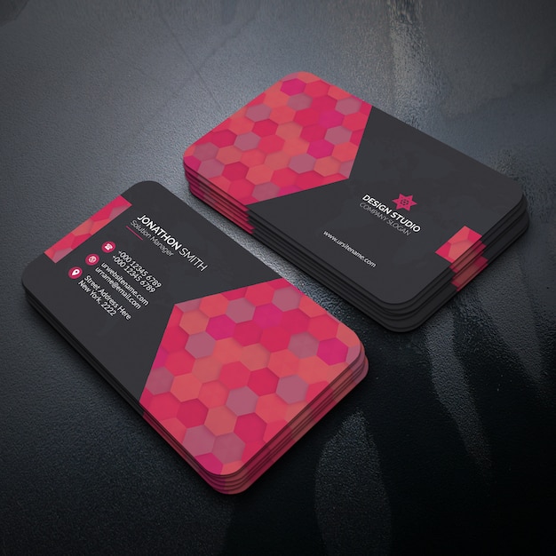 PSD business card design