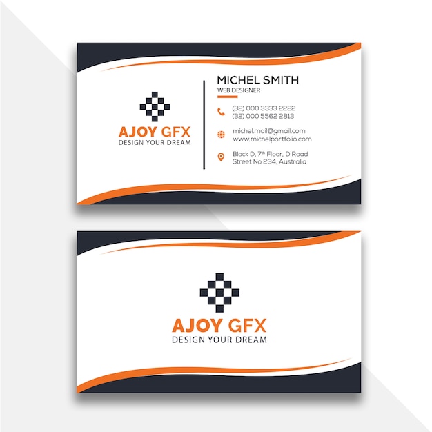 Business card design