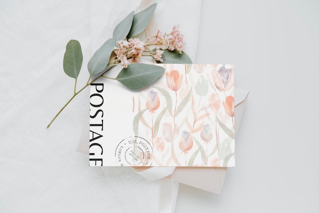 business card editable mockup stationery