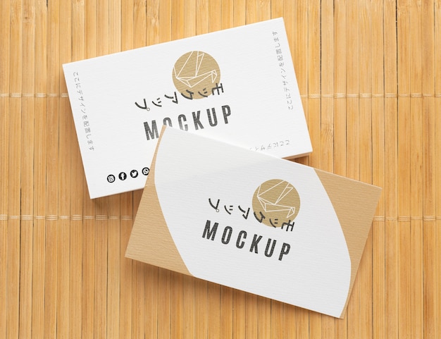Business card mock-up assortment